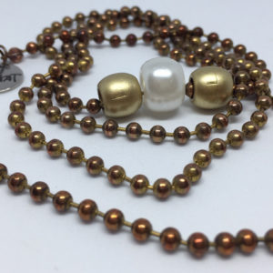 collar-mask ArtSkat PACK BOLAS COBRE PERLA PALOMA